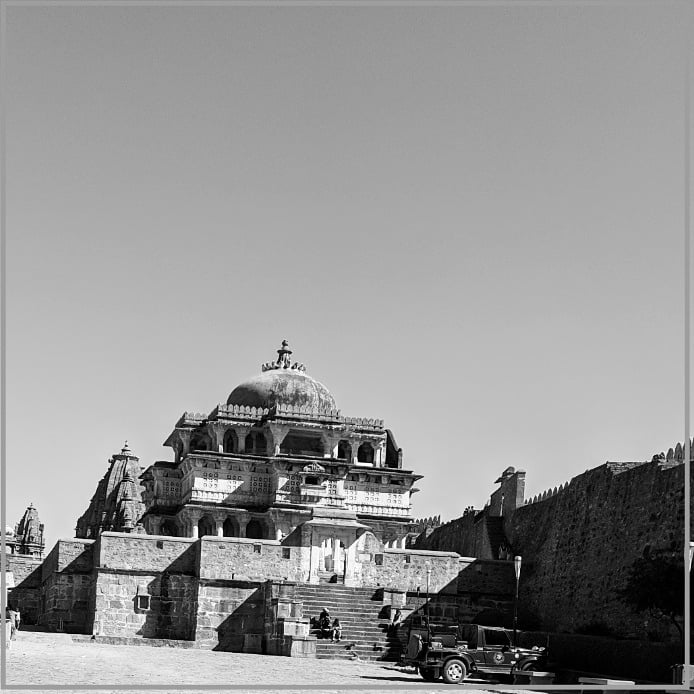 Kumbhalgarh fort temple.